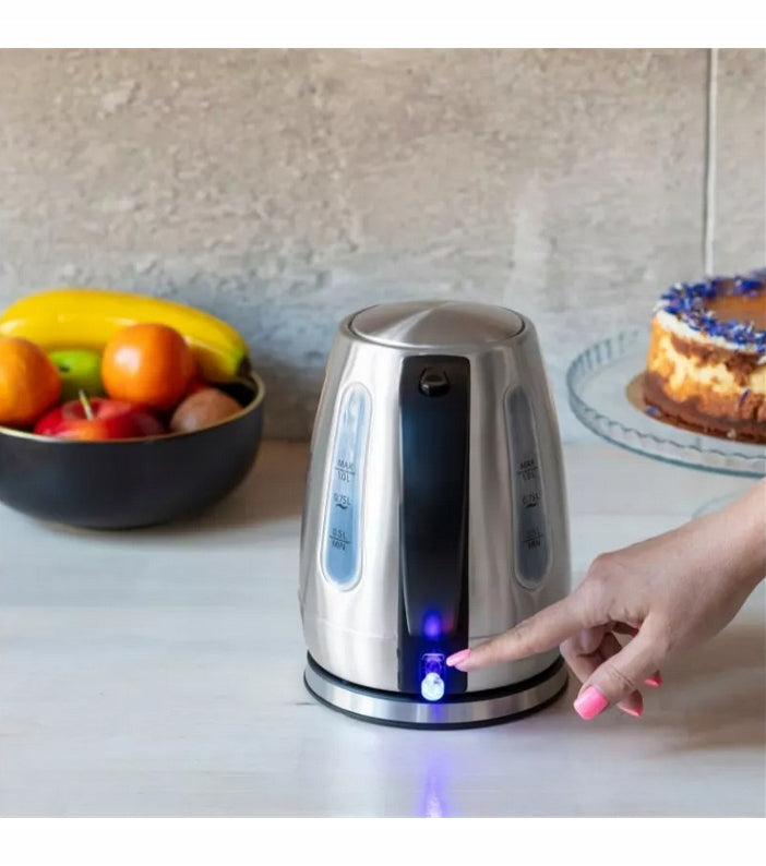 MPM MCZ-118M cordless kettle inox 1L 1630W stainless steel Manufacturer code MCZ-118M