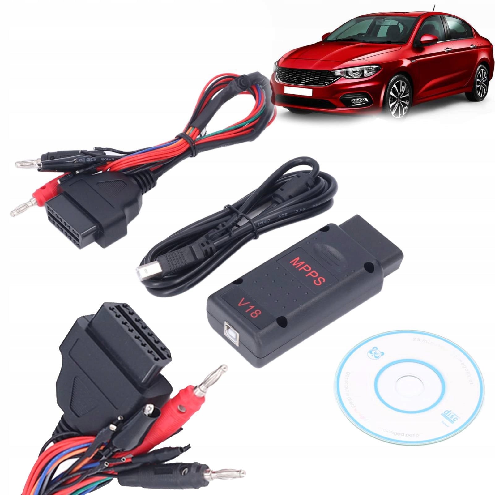 MPPS V18 CAR CHIP TUNING ECU SCANNER DIAGNOSTIC TOOL FOR FIAT OPLA