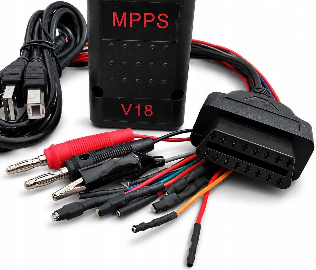 MPPS v18 tricore PL ENG vag BMW Mercedes Lexus Nissan Alfa OBD2 NO LIMIT!