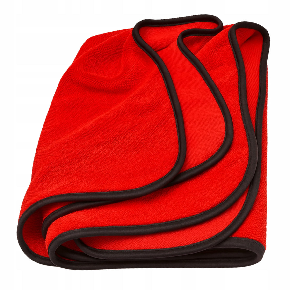MR RAG Fluffy Red microfiber towel for drying the car 90x70cm 650gsm