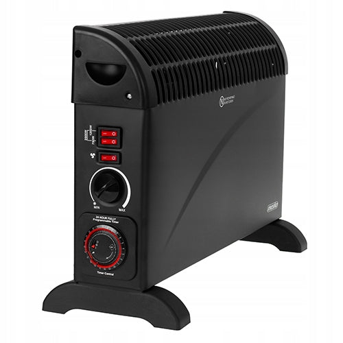 MS 7741 black Convector heater with timer and Turbo air supply Packaging status original