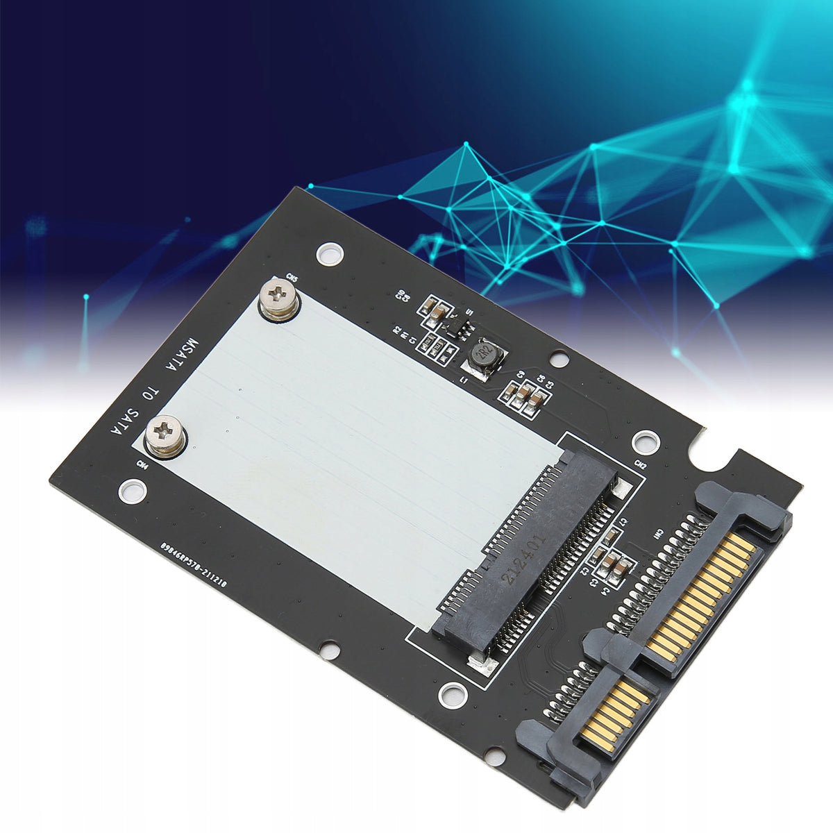MSATA TO SATA III ADAPTER CARD 6 GB/S FAST Packaging status original
