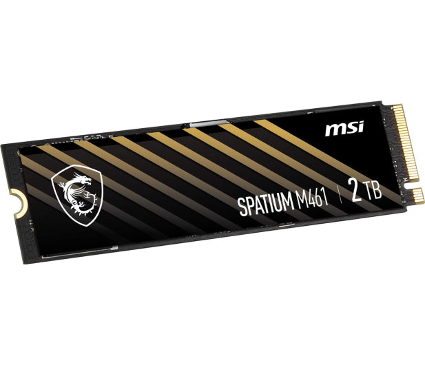 MSI 2TB M.2 PCIe Gen4 NVMe Spatium M461 SSD Manufacturer MSI