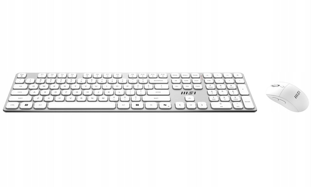 MSI FORGE K210 Wireless Combo White Manufacturer MSI