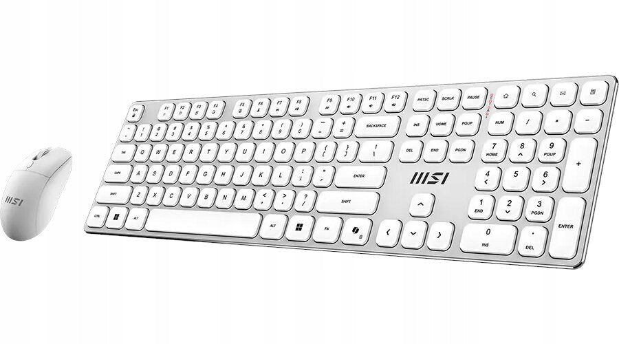 MSI Forge K120 Wireless Combo Kit Keyboard layout ARABIC (qwerty)