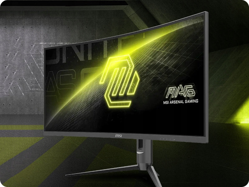 MSI MAG 342CQR E2 34" Herní monitor LED VA 180Hz 1ms 3440 × 1440 Model MAG 342CQR E2