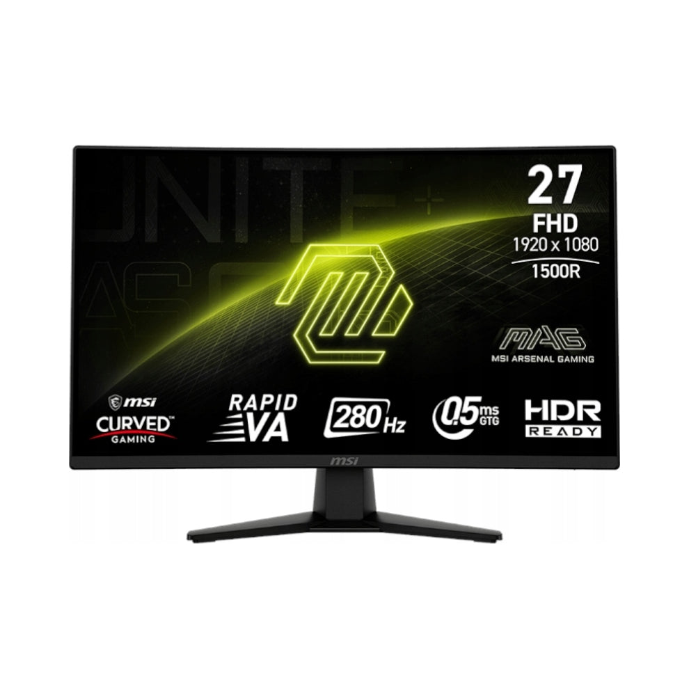 MSI Monitor MAG 274CXF 27 palců LED FHD Zakřivený 280Hz Černý