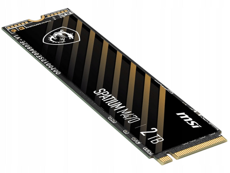 MSI SPATIUM M470 PRO PCIe 4.0 NVMe M.2 2TB SSD Manufacturer MSI