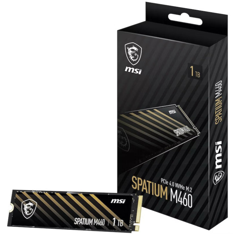 MSI SSD SPATIUM M460 1TB M.2 PCIe4 5000/4500MB/s