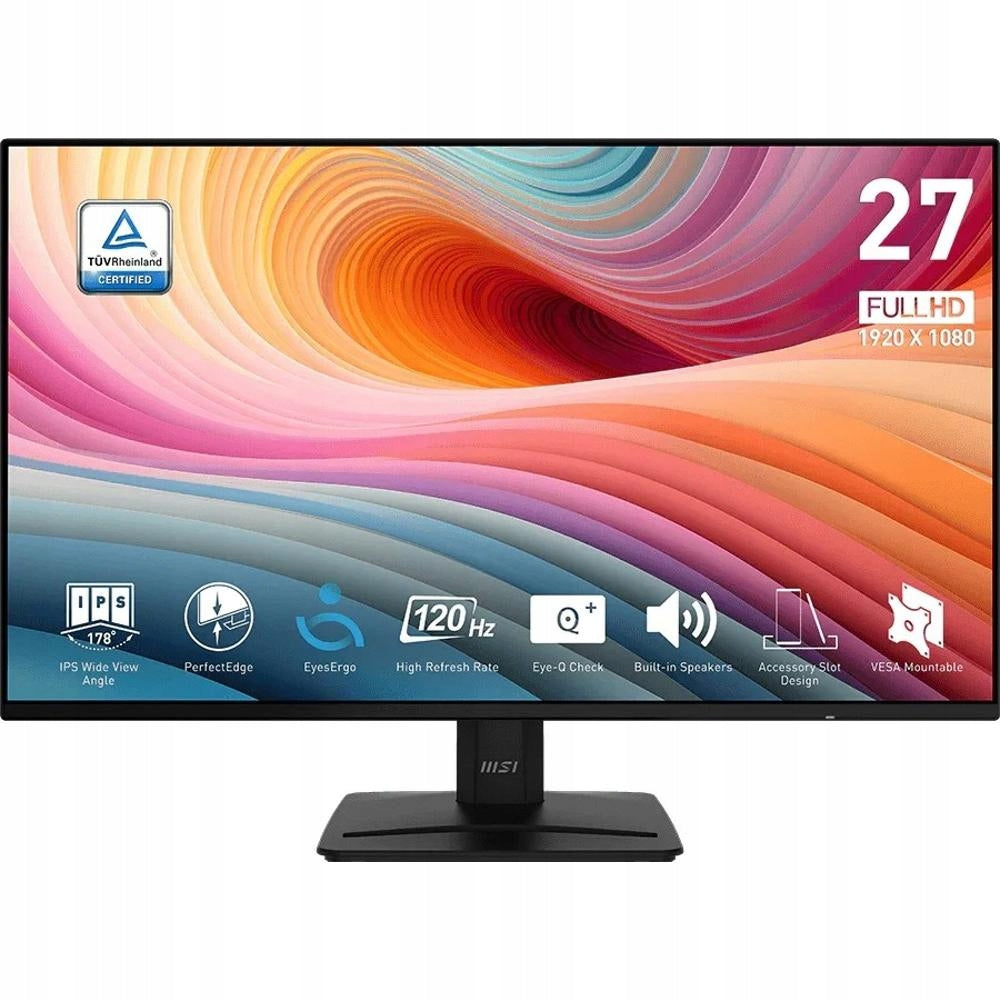 MSI monitor PRO MP271A E2, 27" IPS, 1920 x 1080 (FHD), 120Hz, 1ms