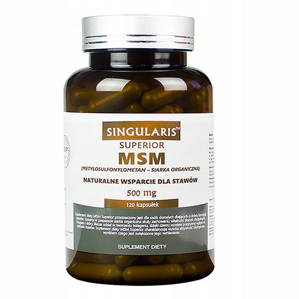 MSM 120 capsules Singularis 500mg