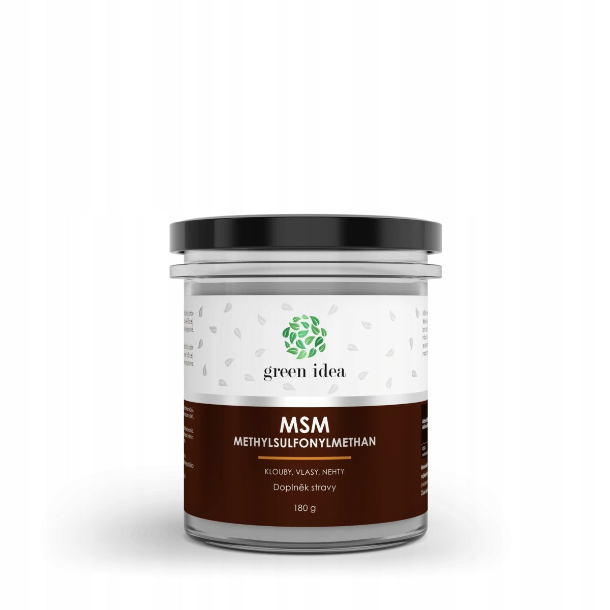 MSM - Metylsulfonylmetán 180 g - Green idea