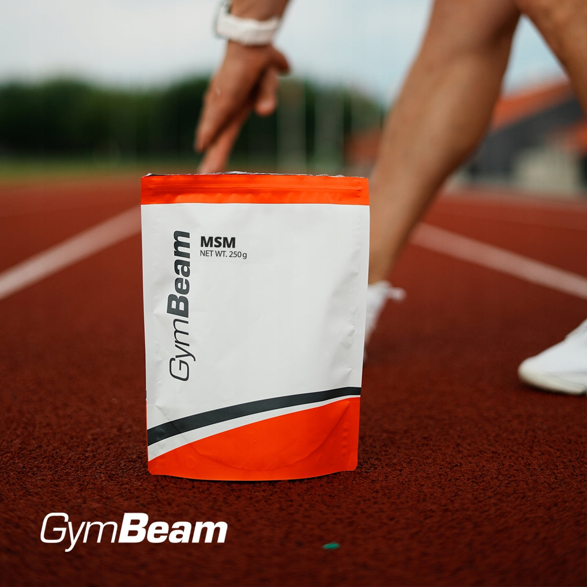 MSM ORGANIC SULFUR JOINTS BONES CARTILAGE COLLAGEN FLEX - GymBeam 500 g Brand GymBeam