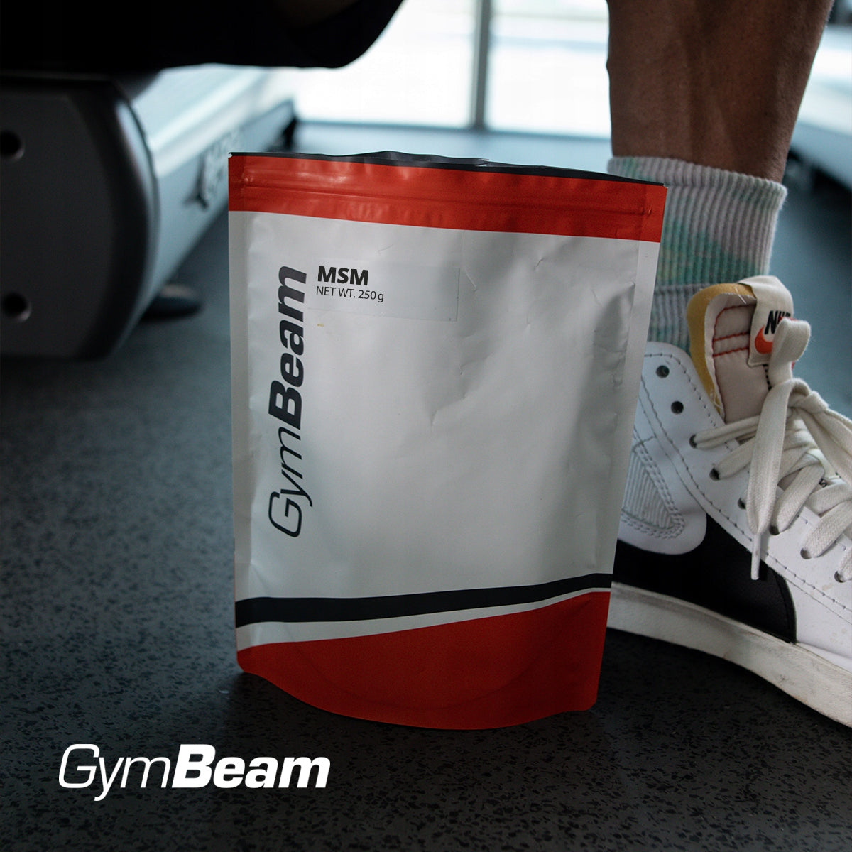 MSM ORGANIC SULFUR JOINTS BONES CARTILAGE COLLAGEN FLEX - GymBeam 500 g EAN (GTIN) 8586025953122
