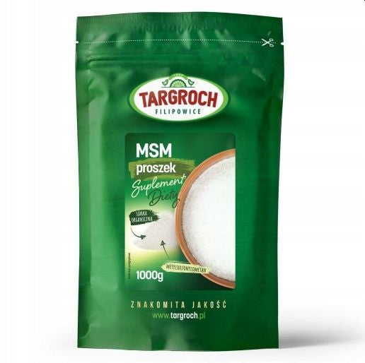 MSM ORGANIC SULFUR POWDER 1KG COLLAGEN NATURE