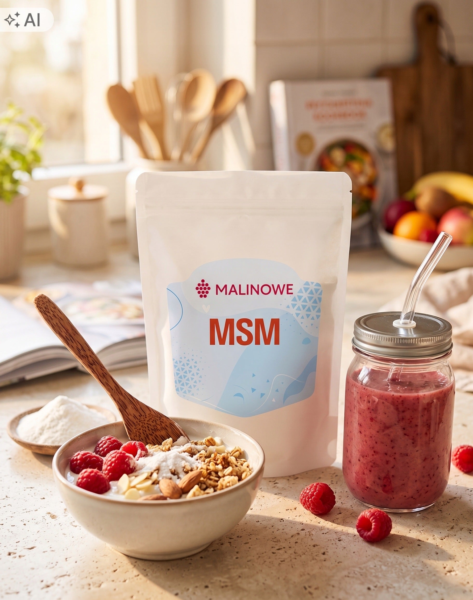 MSM ORGANIC SULFUR POWDER 500g PREMIUM QUALITY Manufacturer code 5903018606781