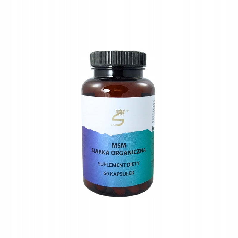 MSM - Organic sulfur Dietary supplement 60 capsules