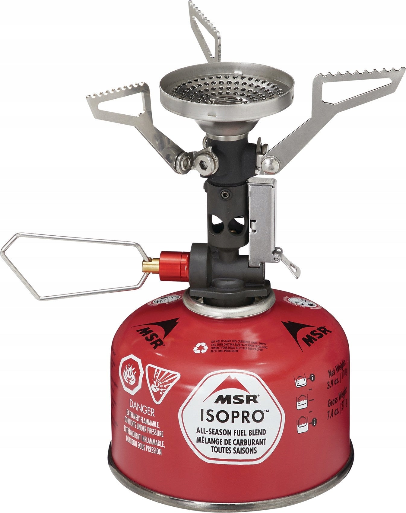 MSR PocketRocket Deluxe with piezo Manufacturer code 10955
