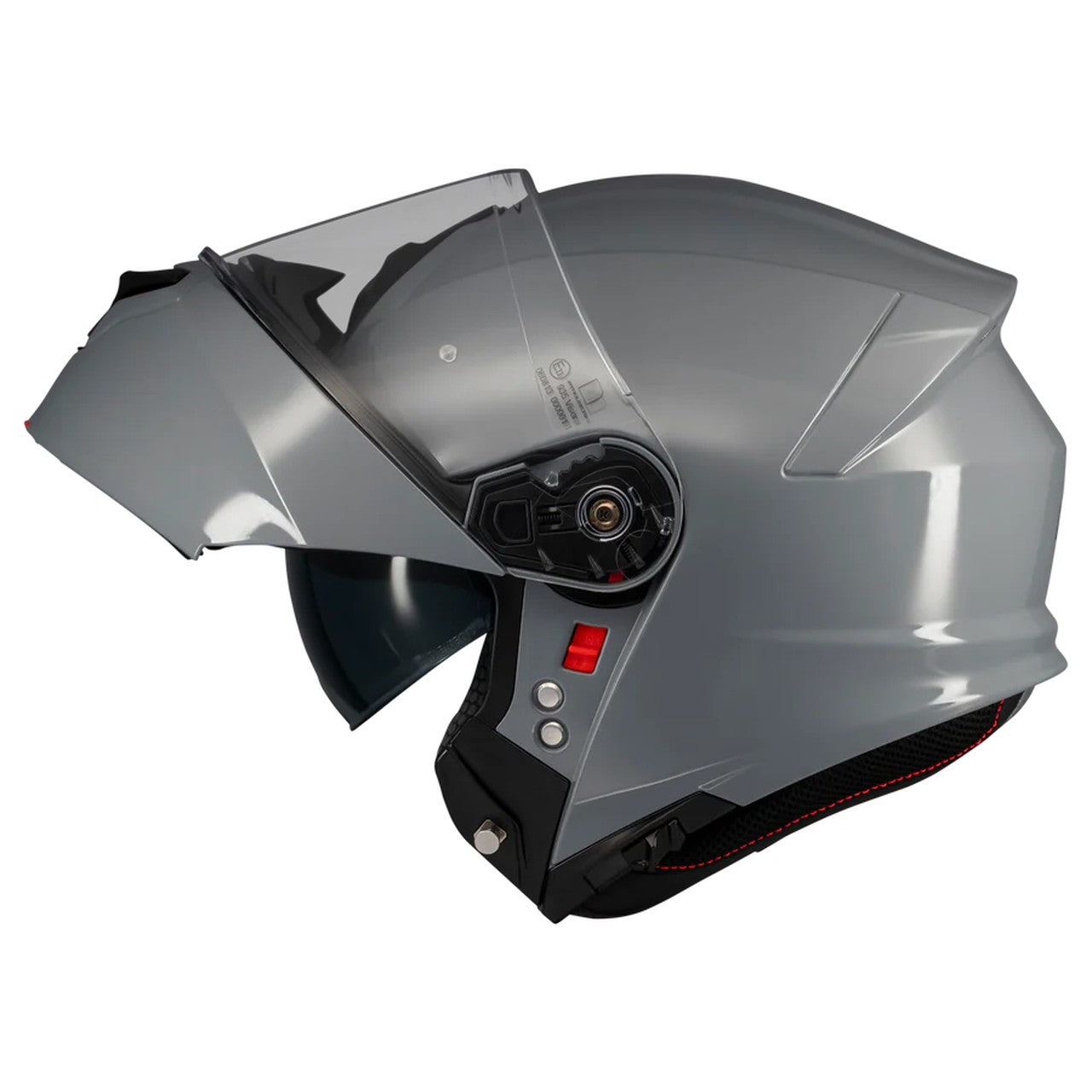 MT Genesis SV Pure A12 Jaw Motorcycle Helmet with Blend Grey Gloss L Manufacturer MT