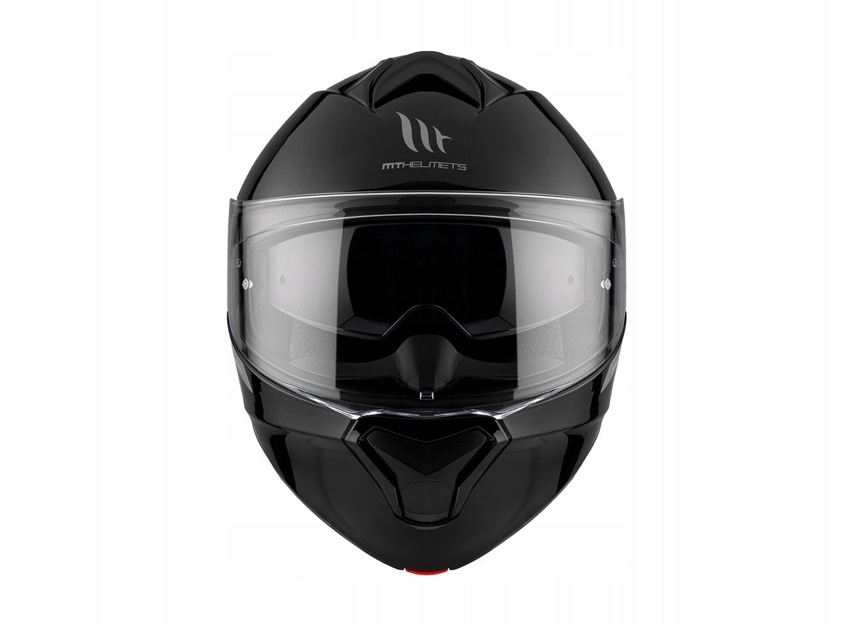 MT HELMETS GENESIS SV SOLID BLACK MOTORCYCLE HELMET JAW BLACK Manufacturer MT