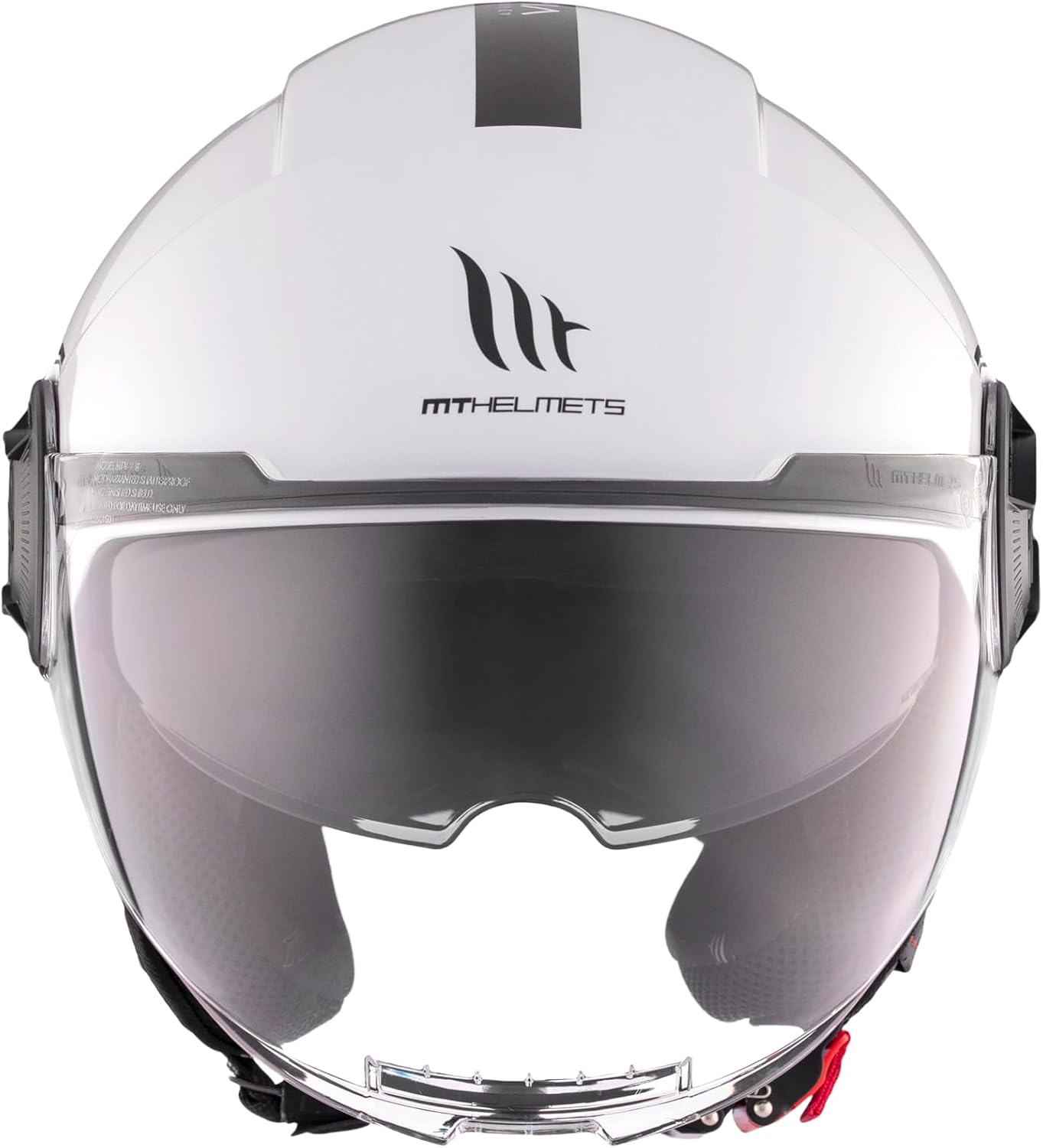 MT HELMETS VIALE SV WHITE MOTORCYCLE HELMET OPEN JET FOR GIFT Model VIALE SV S