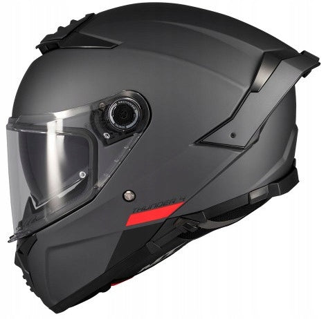 MT THUNDER 4 SV MIL GREY MATT MOTORCYCLE HELMET INTEGRAL GREY MATT