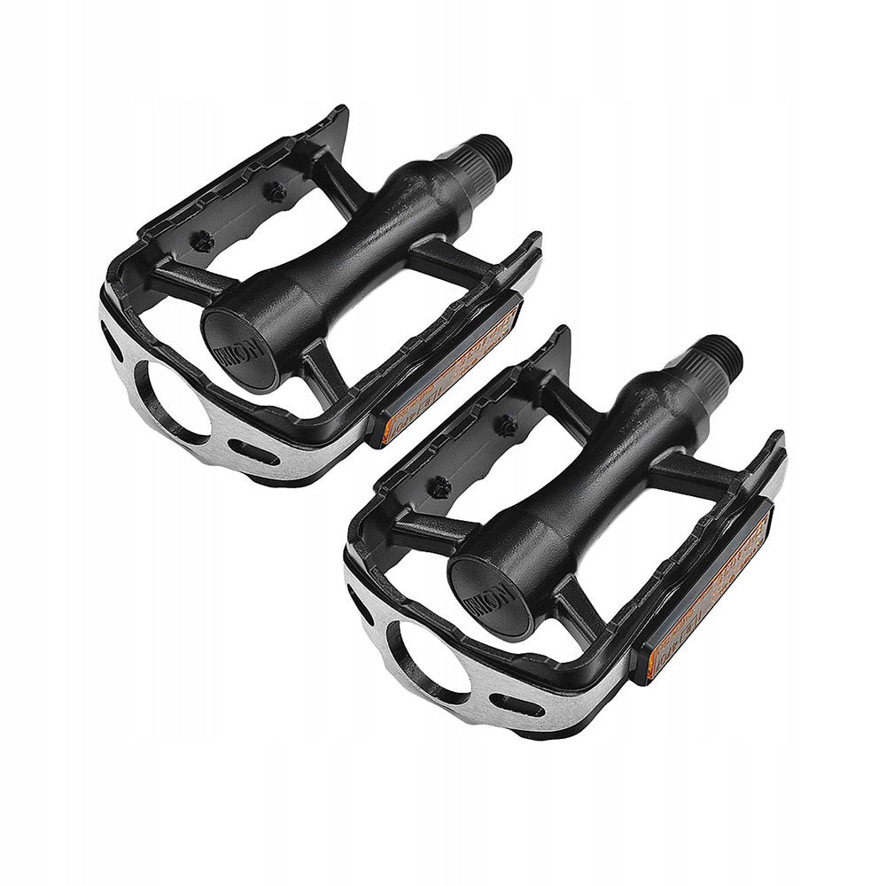 MTB Aluminum Bicycle Pedals with Reflectors for Bike Ball Bearings 9/16 Manufacturer code SP-610
