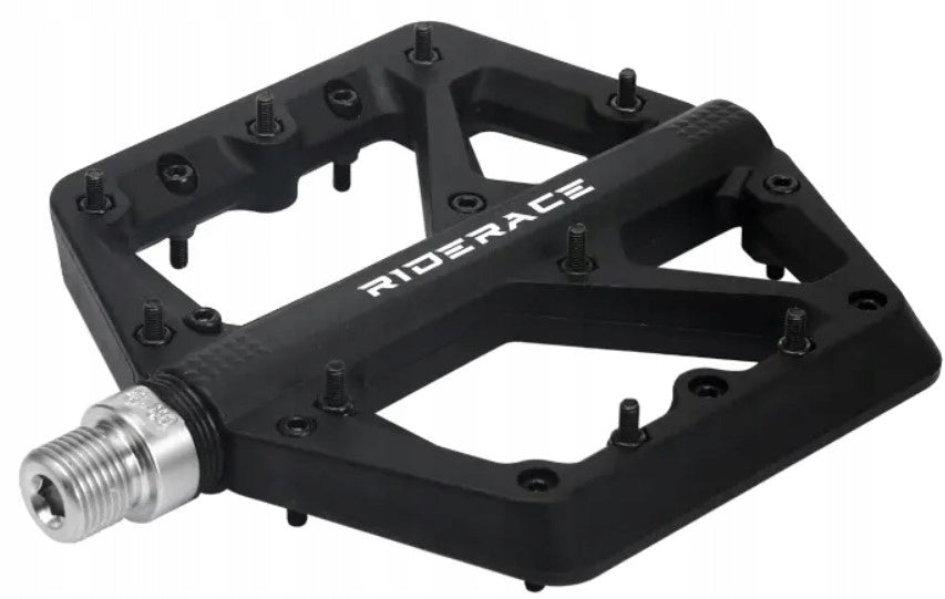 MTB/BMX BICYCLE PLATFORM PEDALS NYLON RED Brand no brand