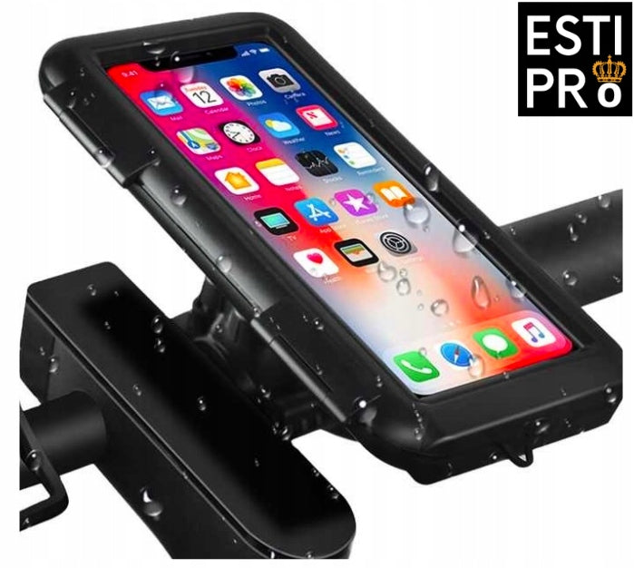 MTB Bike Phone Holder DURABLE ESTIPRO Phone Power for Bike Packaging status original