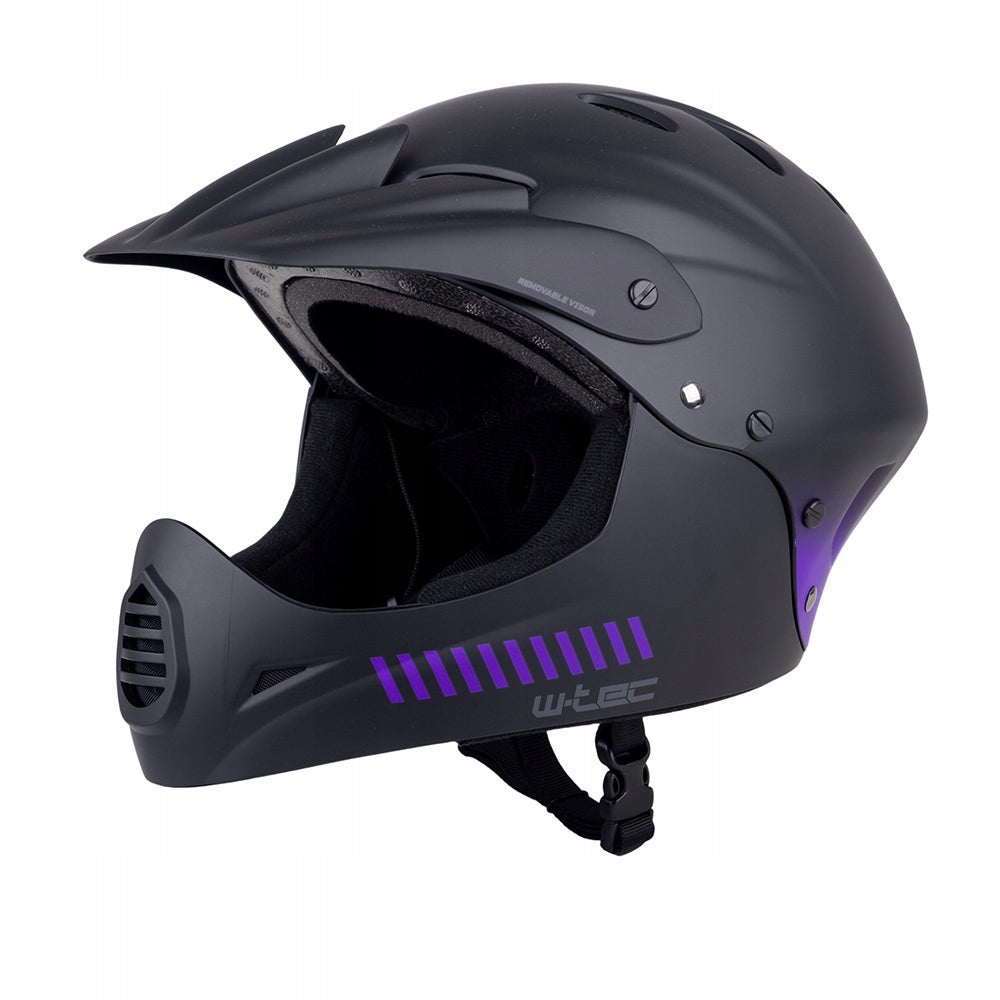 MTB HELMET 2IN1 DOWNHILL ENDURO W-TEC CAMPANERO NOIR BICYCLE JAW r. M Manufacturer W-tec