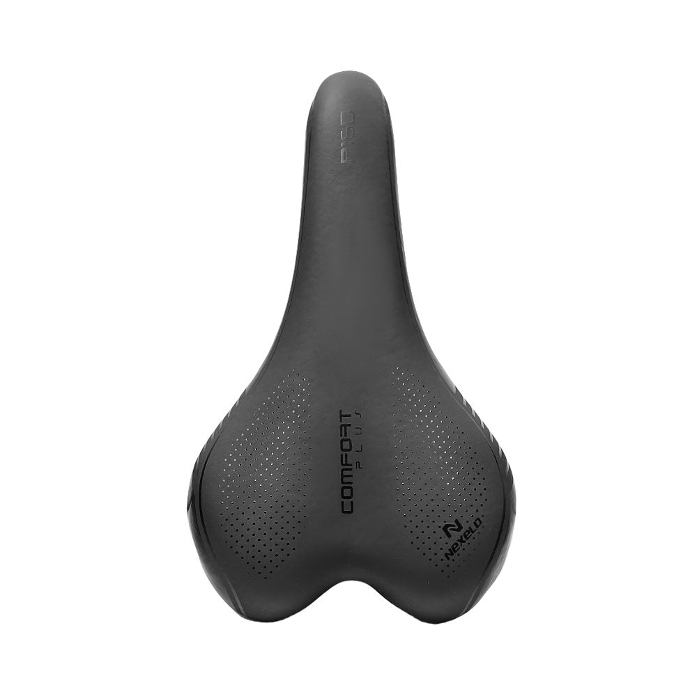 MTB MEN'S BICYCLE SADDLE FOR BICYCLE 160 MM BLACK Brand Nexelo