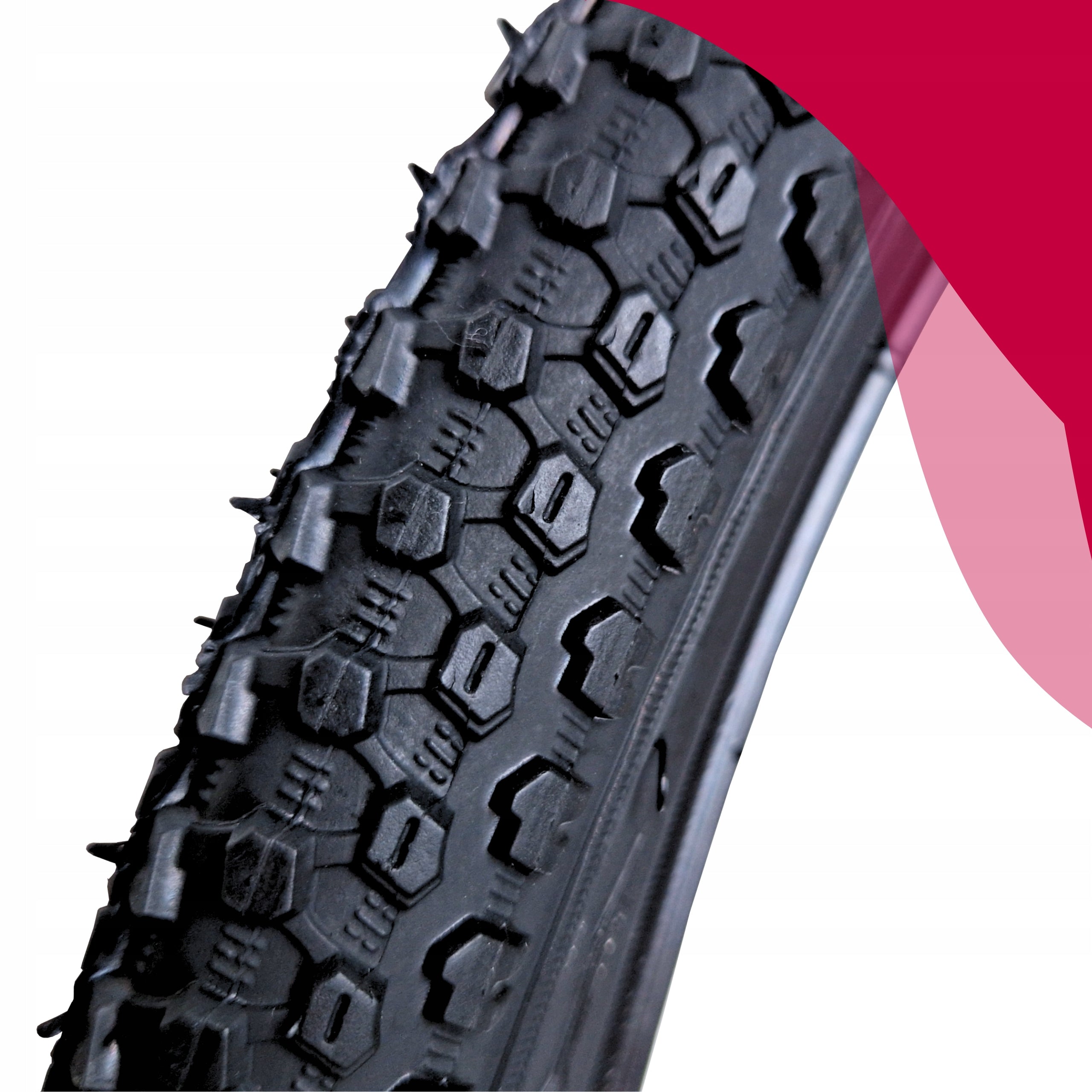 MTB MOUNTAIN BIKE TYRE VELOXO DIRTRIDER 26X2,125BLACK 26 INCHES Manufacturer code VL096 opona rowerowa 26 cali MTB górska drut