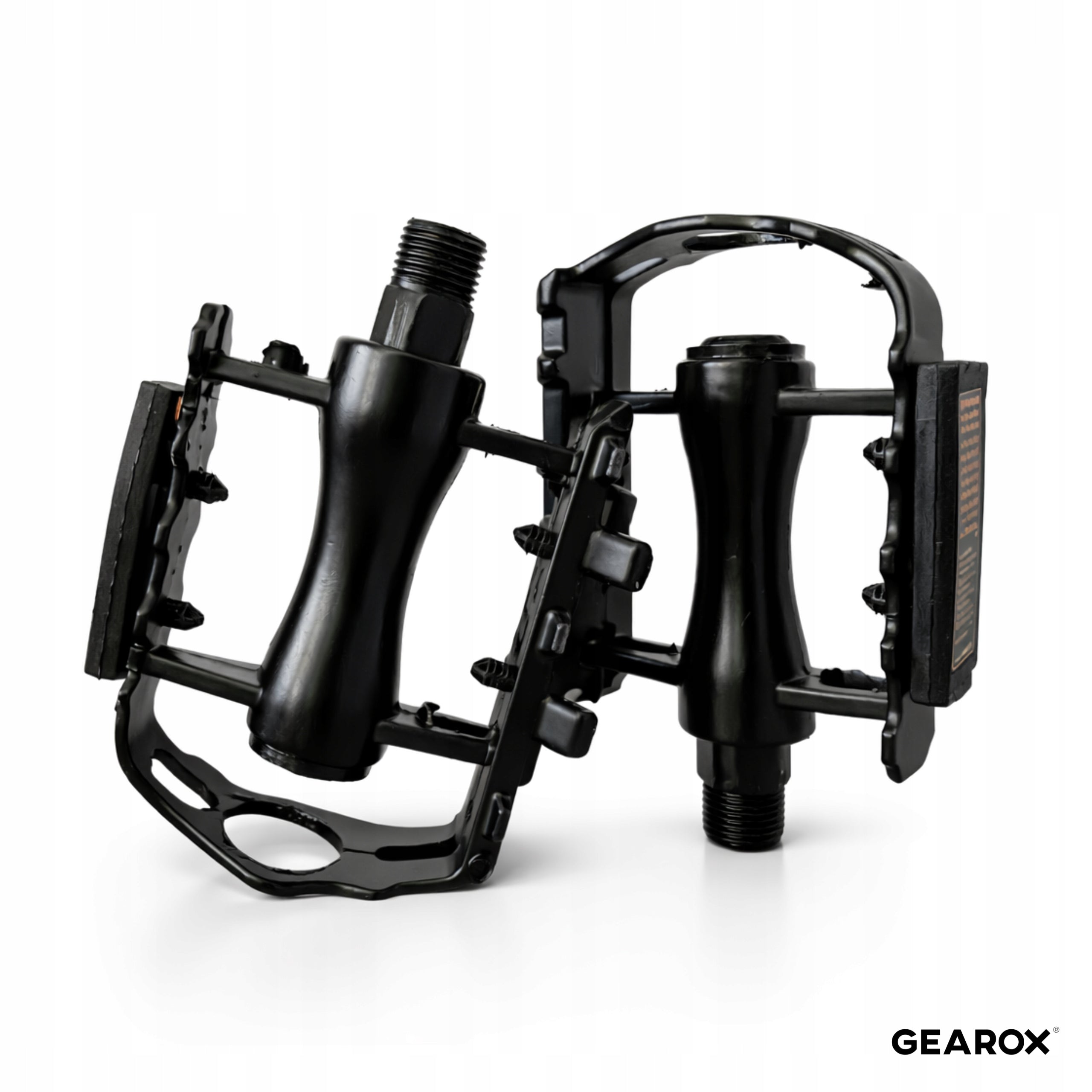 MTB TREKKING ALUMINUM BICYCLE PEDALS WITH REFLECTORS FOR BIKE 2pcs Packaging status original