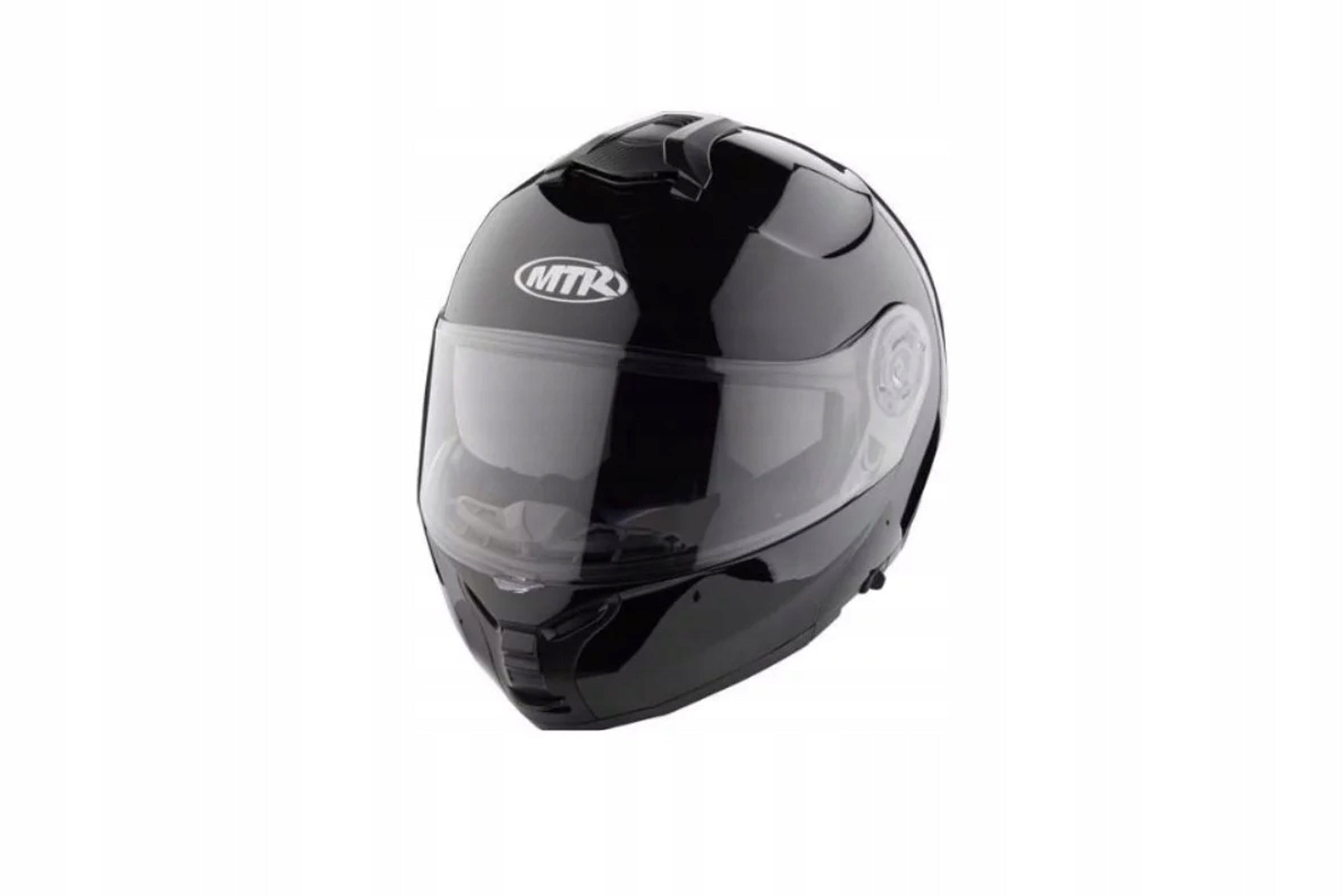 MTR K-13 XL Motorcycle Helmet – Integral Black Mat Size XXL