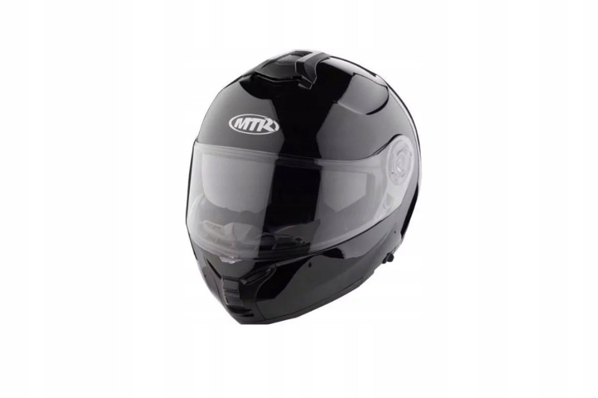 MTR K-13 XL Motorcycle Helmet – Integral Black Mat