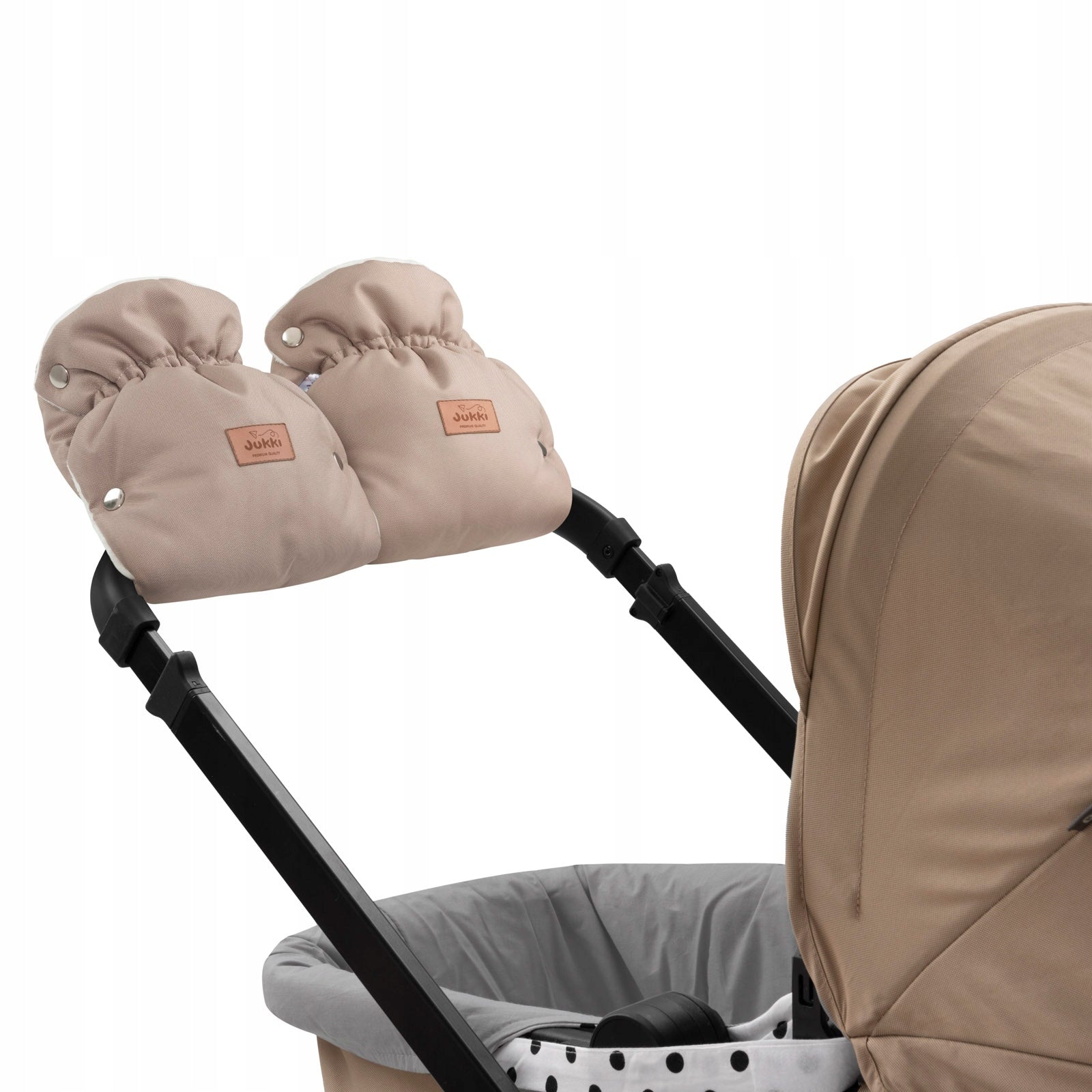MUFKI GLOVES FOR STROLLER SLED INSULATED PLUSH 2pcs Brand Jukki