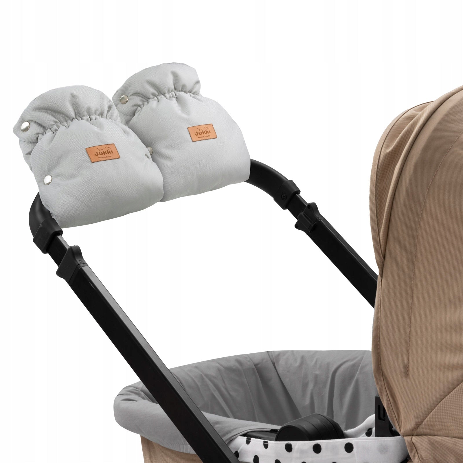 MUFKI GLOVES FOR STROLLER SLED INSULATED PLUSH 2pcs Brand Jukki
