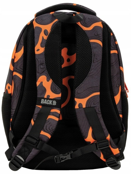 MULTI-CHAMBER SCHOOL BACKPACK BACK UP LAVA MAGMA Manufacturer code 4110