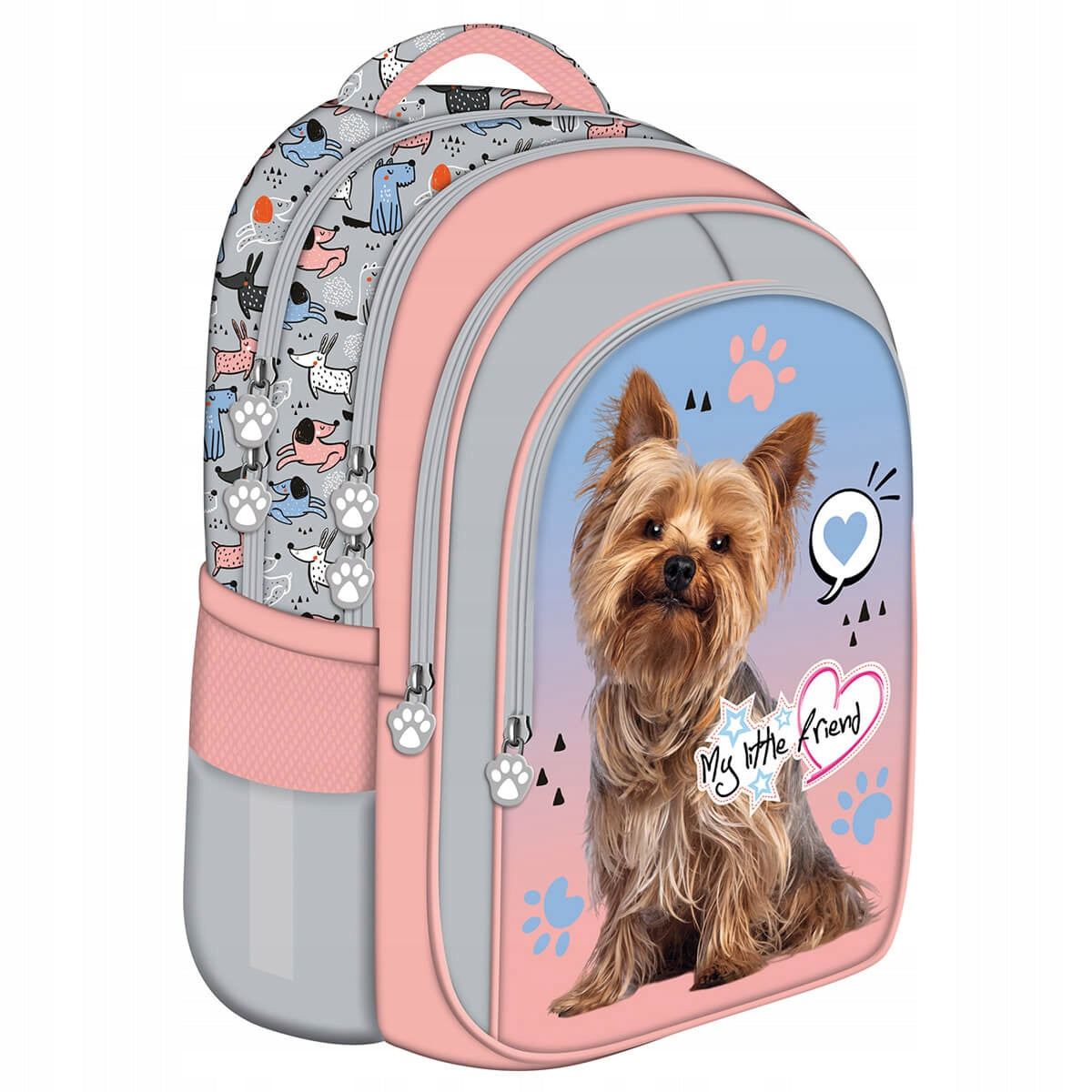 MULTI-CHAMBER SCHOOL BACKPACK CLASS 1-3 FOR GIRLS 22L MAYAN KITTEN Manufacturer code 5903235668456