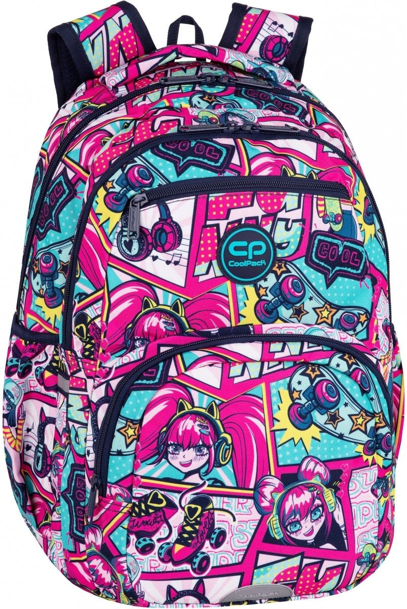 MULTI-CHAMBER SCHOOL BACKPACK COOLPACK PICK MANGA ANIME Packaging status original