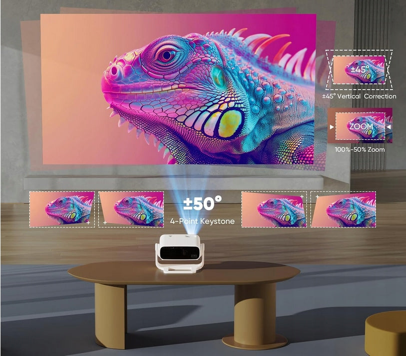 MULTI PROJECTOR Full HD 1080P 4K WiFi Bluetooth 200 Cali Home Theater Manufacturer code 269D
