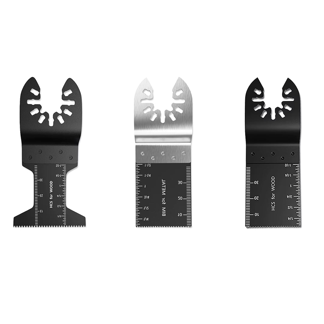 MULTI-TOOL SAW BLADES X12 OSCILLATING BLADES FOR WOOD Manufacturer code 007607