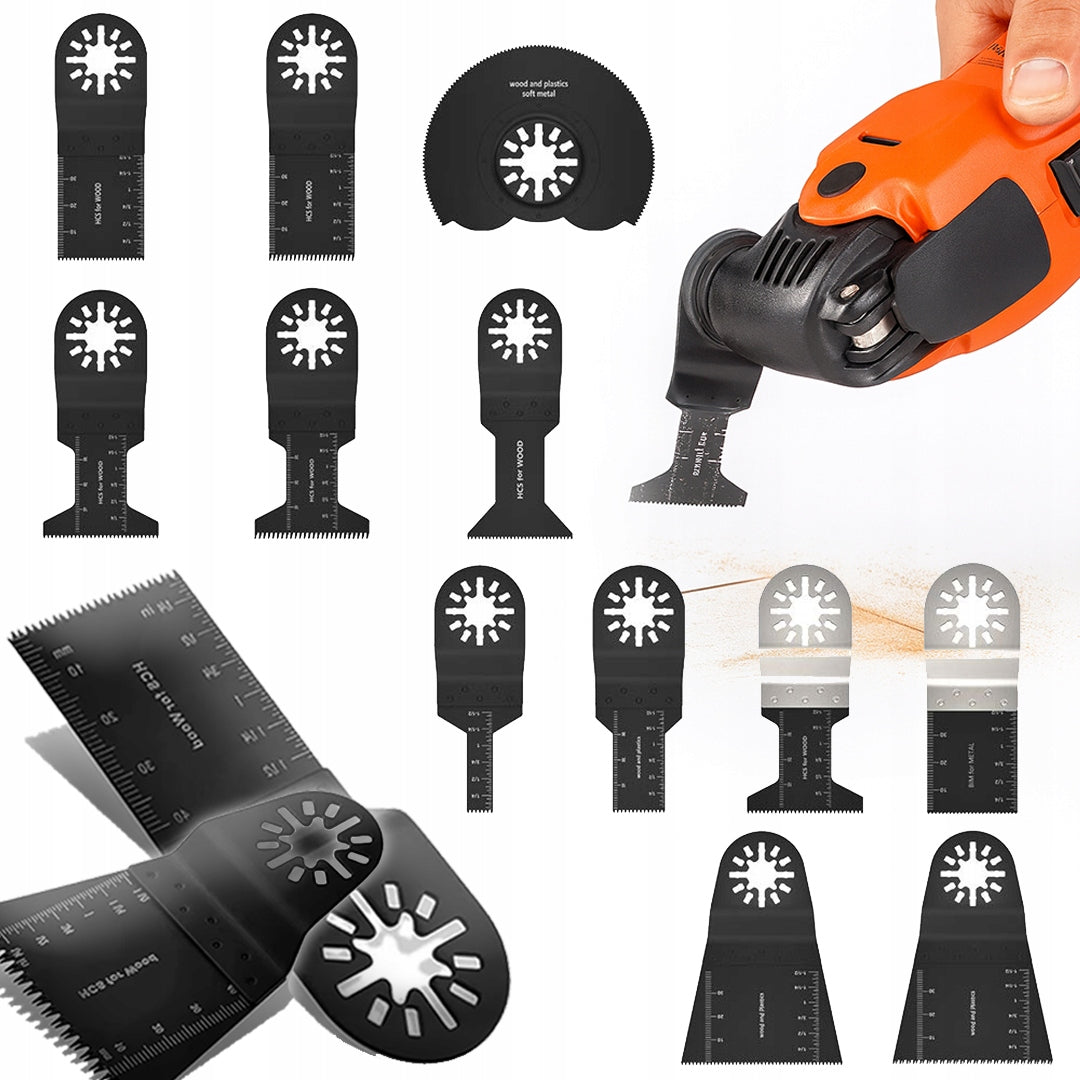 MULTI-TOOL SAW BLADES X12 OSCILLATING BLADES FOR WOOD