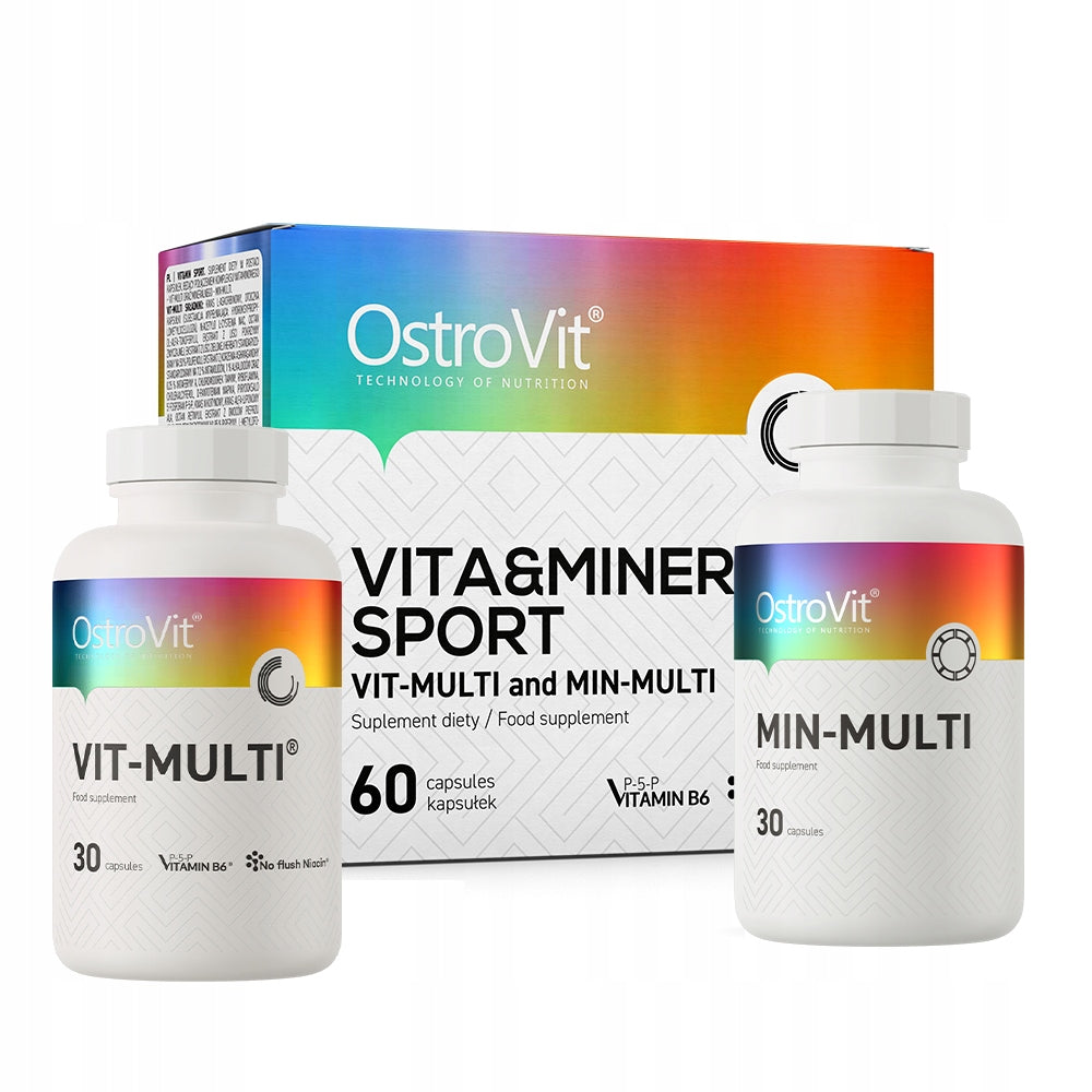 MULTI VITAMINS AND MINERALS OstroVit VITA MINERALS METHYLATED complex 60 kap