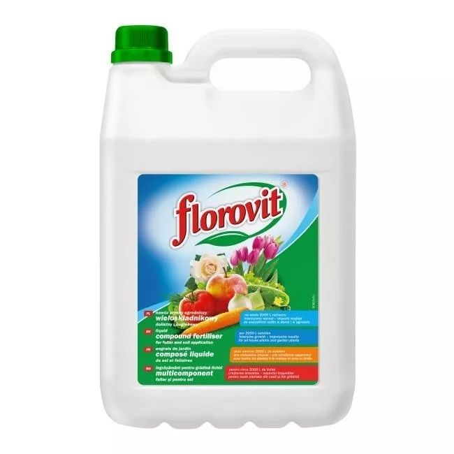 MULTICOMPONENT LIQUID FERTILIZER UNIVERSAL FLOROVIT INCO 5L