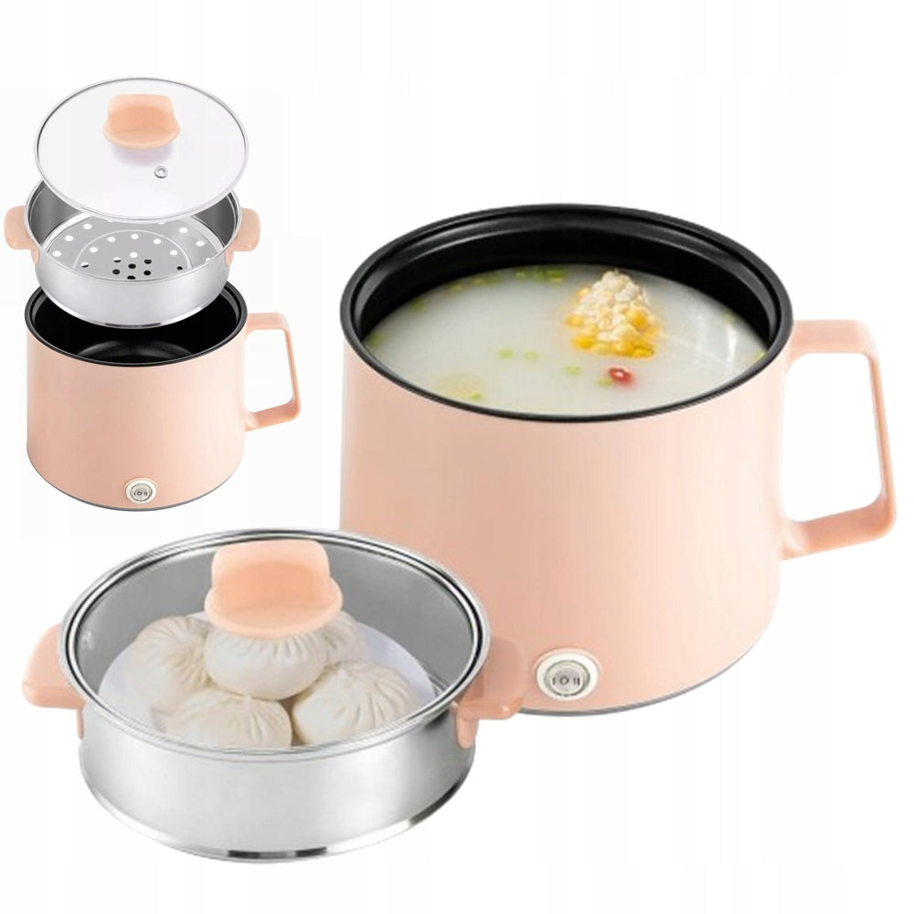 MULTICOOKER ELECTRIC STEAMER COMBINATION POT 1.7L DOUBLE POWER 300/600W
