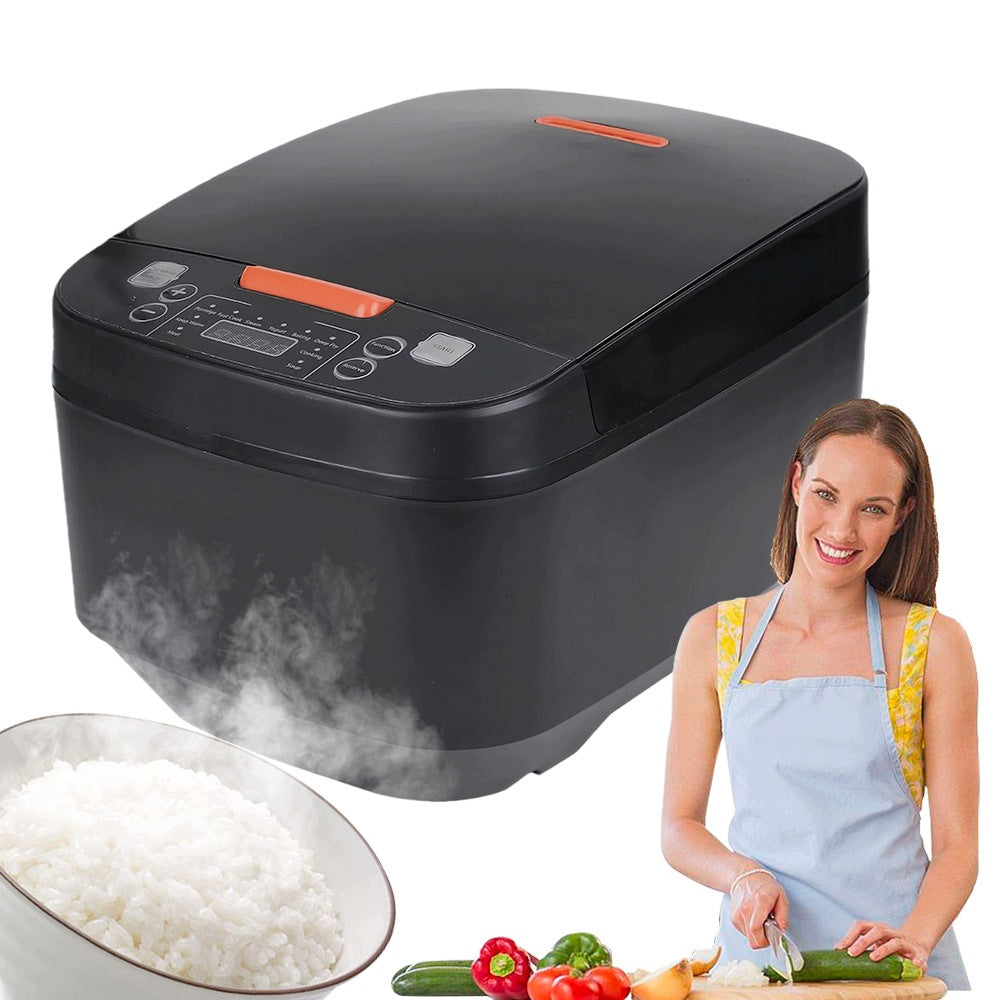 MULTICOOKER FOR STEAMING RICE GROATS BLACK Brand no brand