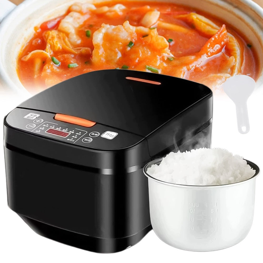 MULTICOOKER FOR STEAMING RICE GROATS BLACK