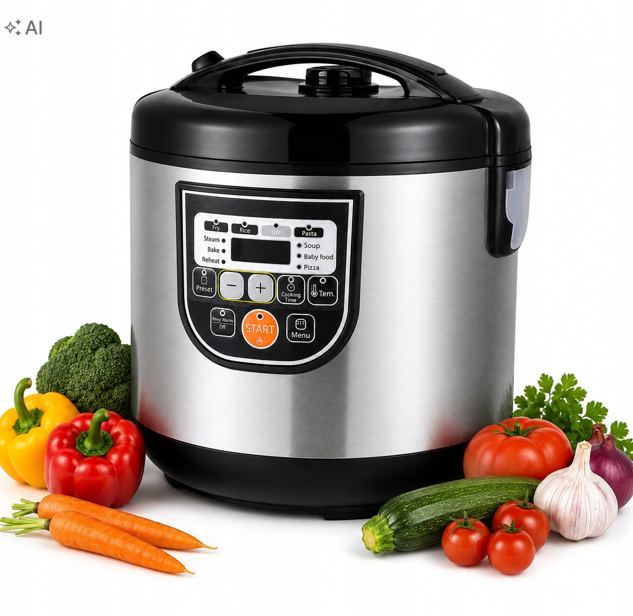 MULTICOOKER PRESSURE COOKER STEAMER 11 FUNCTIONS BOWL 5L