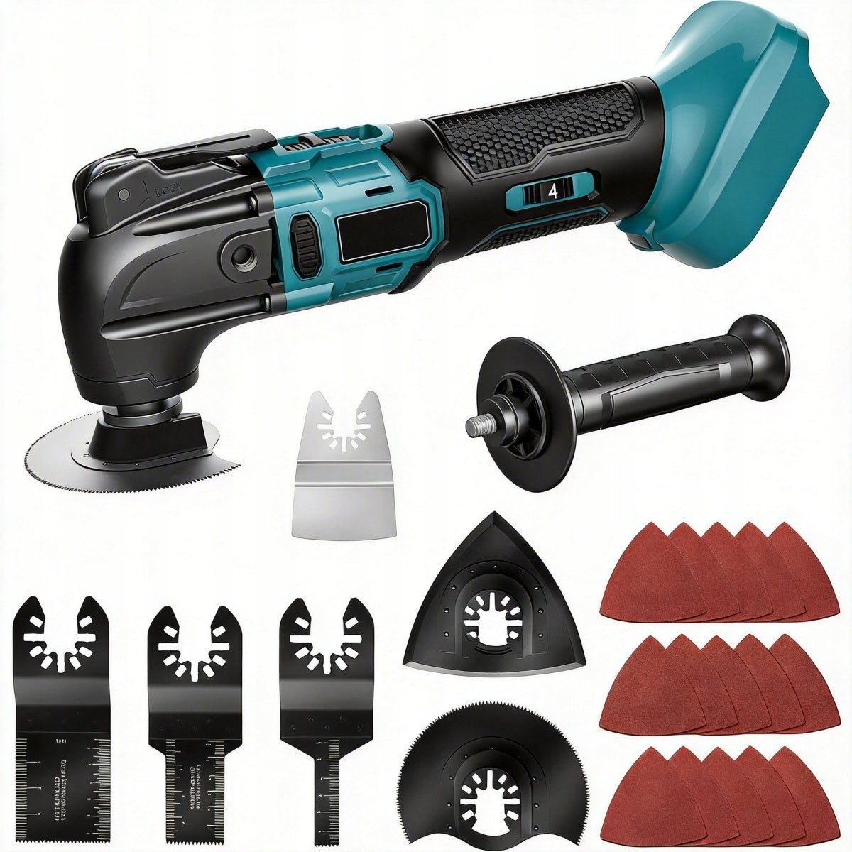 MULTIFUNCTION DEVICE GRINDER18V MultiTool ADJUSTMENT